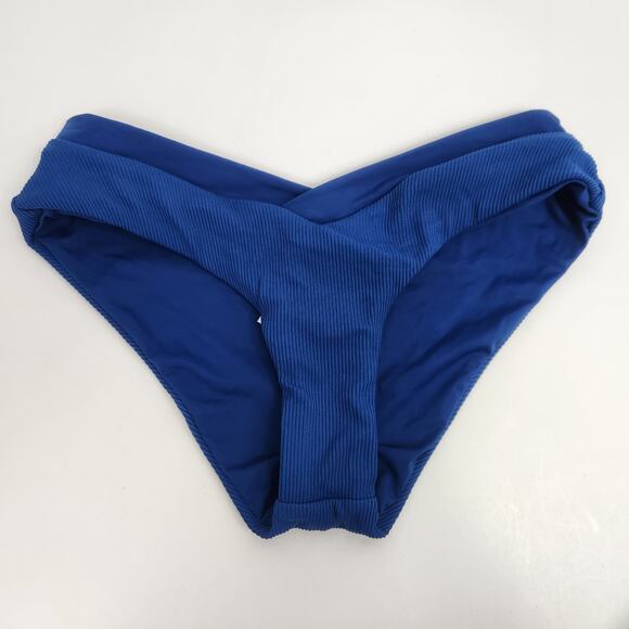 L*Space Pratt Bikini Bottom Size XS Indigo Blue NWT - Picture 1 of 4